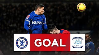 GOAL | Thiago Silva | Chelsea 2-0 Preston North End  | Third Round | Emirates FA Cup 2023-24