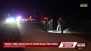 Bicyclist dies in hit-and-run crash in Lehigh Acres, FHP searching for 2 vehicles