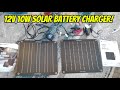 Eco-Worthy 10W 12V Solar Panel Battery Charger Setup and Test
