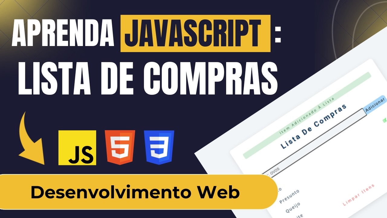 Aprenda JavaScript: Lista de Compras (Desenvolvimento Web com ...
