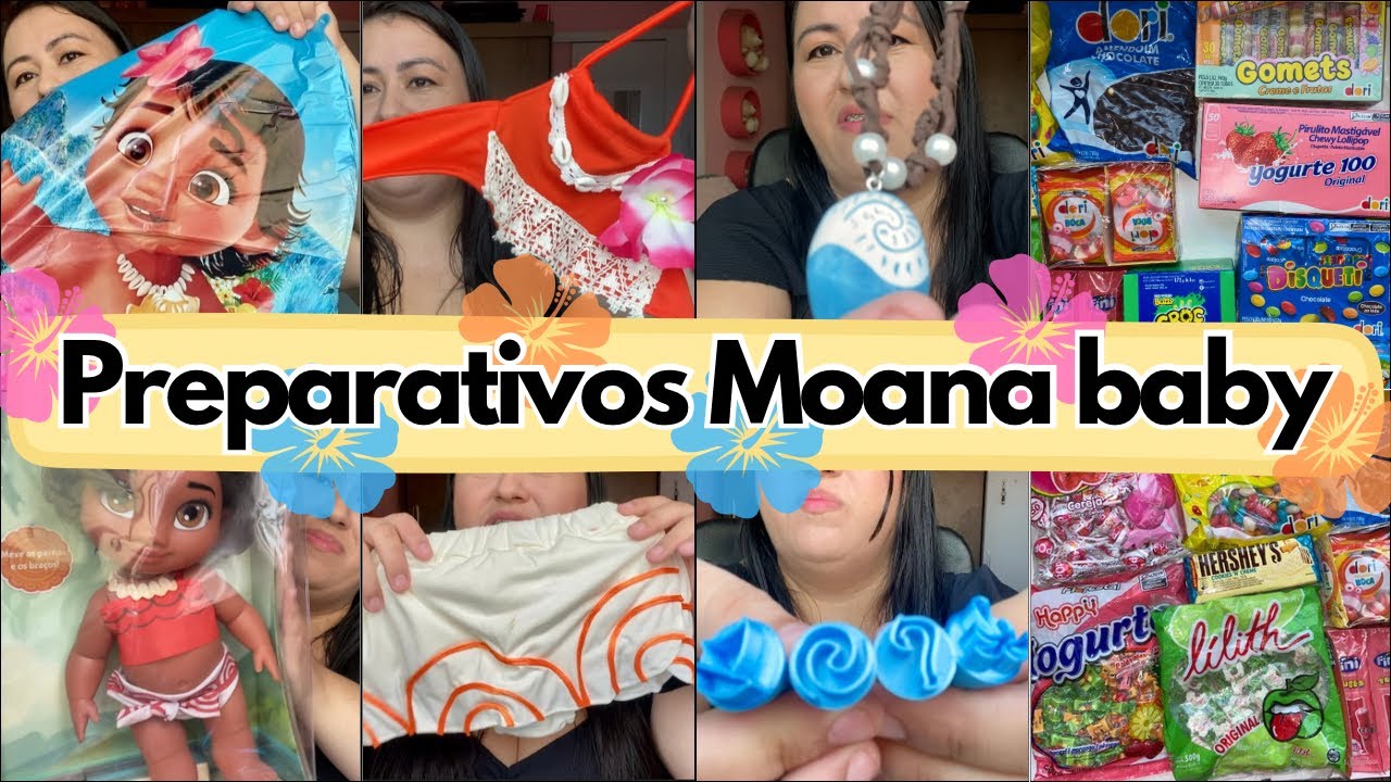 PREPARATIVOS FESTA MOANA BABY | COMPRAS e GULOSEIMAS | Ana Livia faz 2  p.1