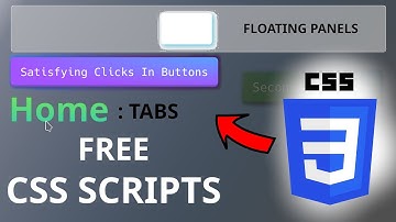 CSS SCRIPT #2 - SATISFYING BUTTON CLICK, ANIMATIONS, SPLASH, LINK, AND MANY MORE | CSS