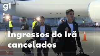 US cancels tickets for Iranian fans at the World Cup.