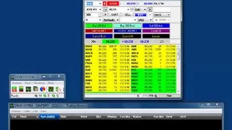Sterling Trader: Level II Window