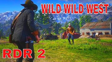 Wild Wild West. Red Dead Redemption 2 Random Events/Encounters