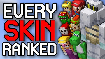 Ranking ALL 40 Minecraft Skins in the Mario Mash-Up Pack