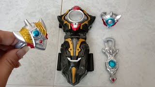 DX Taiga Spark Ultraman Taiga & DX Taro let my Ultraman Taiga collection 'Buddy Go!'