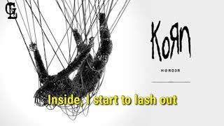 Korn - H@rd3r [LYRICS/ENGLISH SUBTITLED] New song