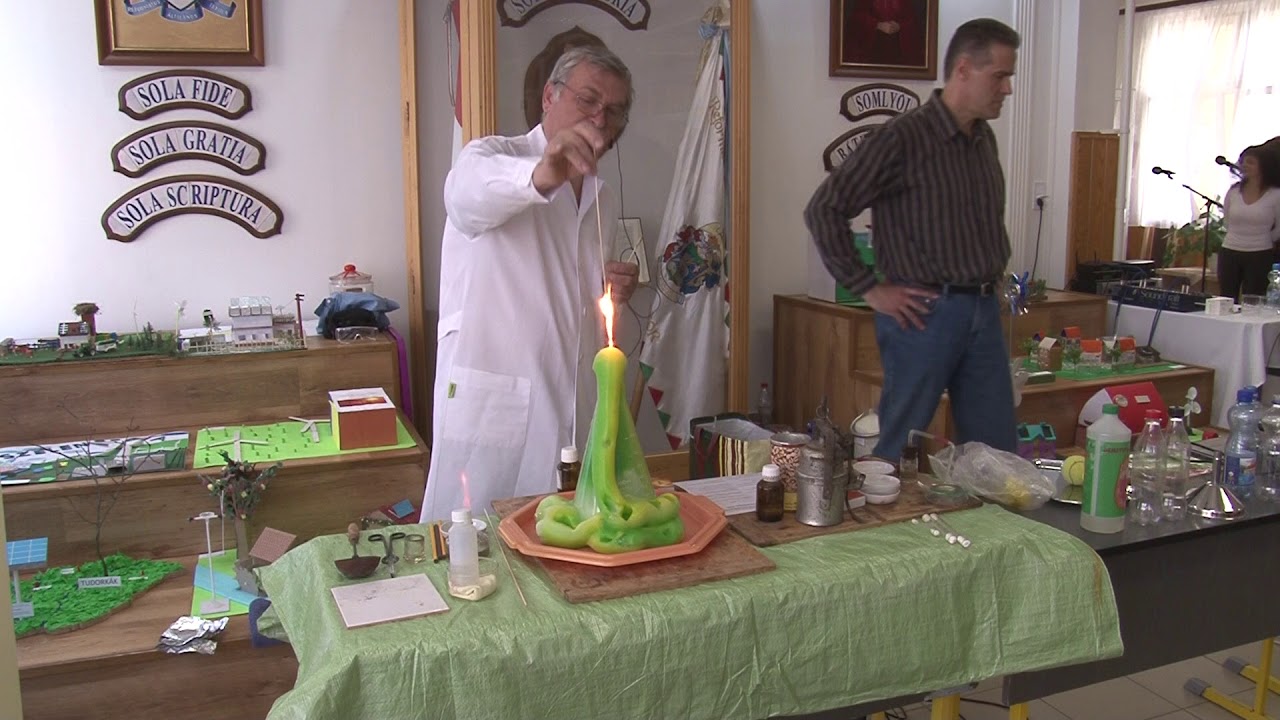 Látványos természettudományos kísérletek