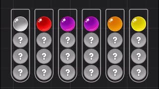 Ball Sort Puzzle - Color Game Level 50 Solution screenshot 1