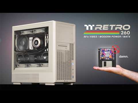 I Built a Micro ATX PC Like No Other... | Thermaltake Retro 260 Gaming PC Build