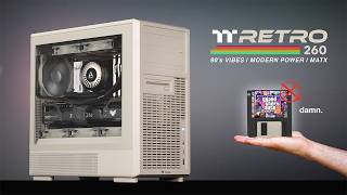 Full I Built a Micro ATX PC Like No Other... | Thermaltake Retro 260 Gaming PC Build Guide