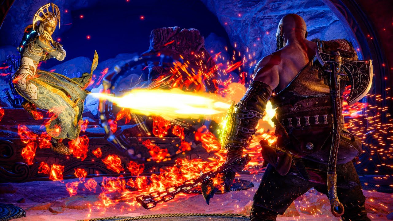 God of War Ragnarok - The Maven Boss Battle | Level 1 | PlayStation 5/ PS5 | 4k 60 Fps Gameplay ...