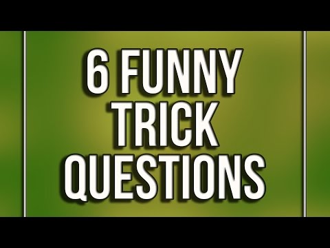 6-funny-trick-questions