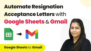 How to Streamline Offboarding: Automate Resignation Acceptance Letters with Google Sheets & Gmail