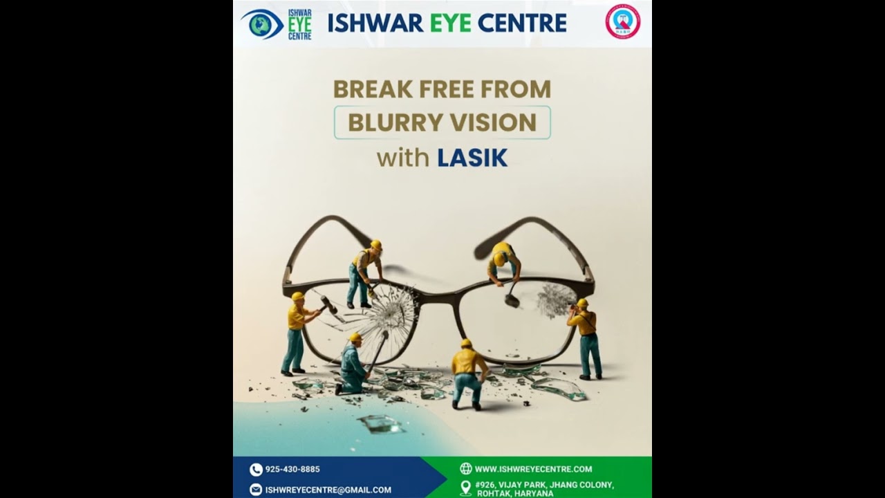 Experience crystal-clear sight with advanced LASIK surgery at the best eye hospital in Rohtak