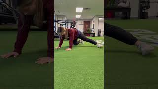 Half-kneeling adductor stretch #physicaltherapy #sportsperformance