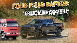 Ford F-150 Raptor R Truck Recovery in SnowRunner | Thrustmaster T300RS Gameplay
