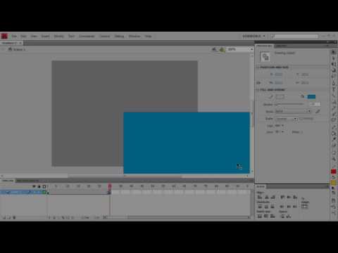 How to Create a Shape Tween in Flash