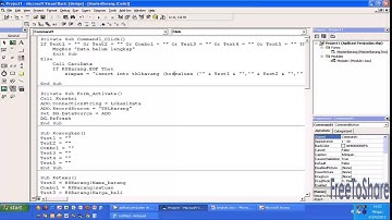 Coding untuk simpan data : Tutorial VB6 [Step 5]