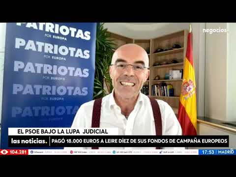Jorge Buxadé atiende a Negocios TV desde el Parlamento Europeo