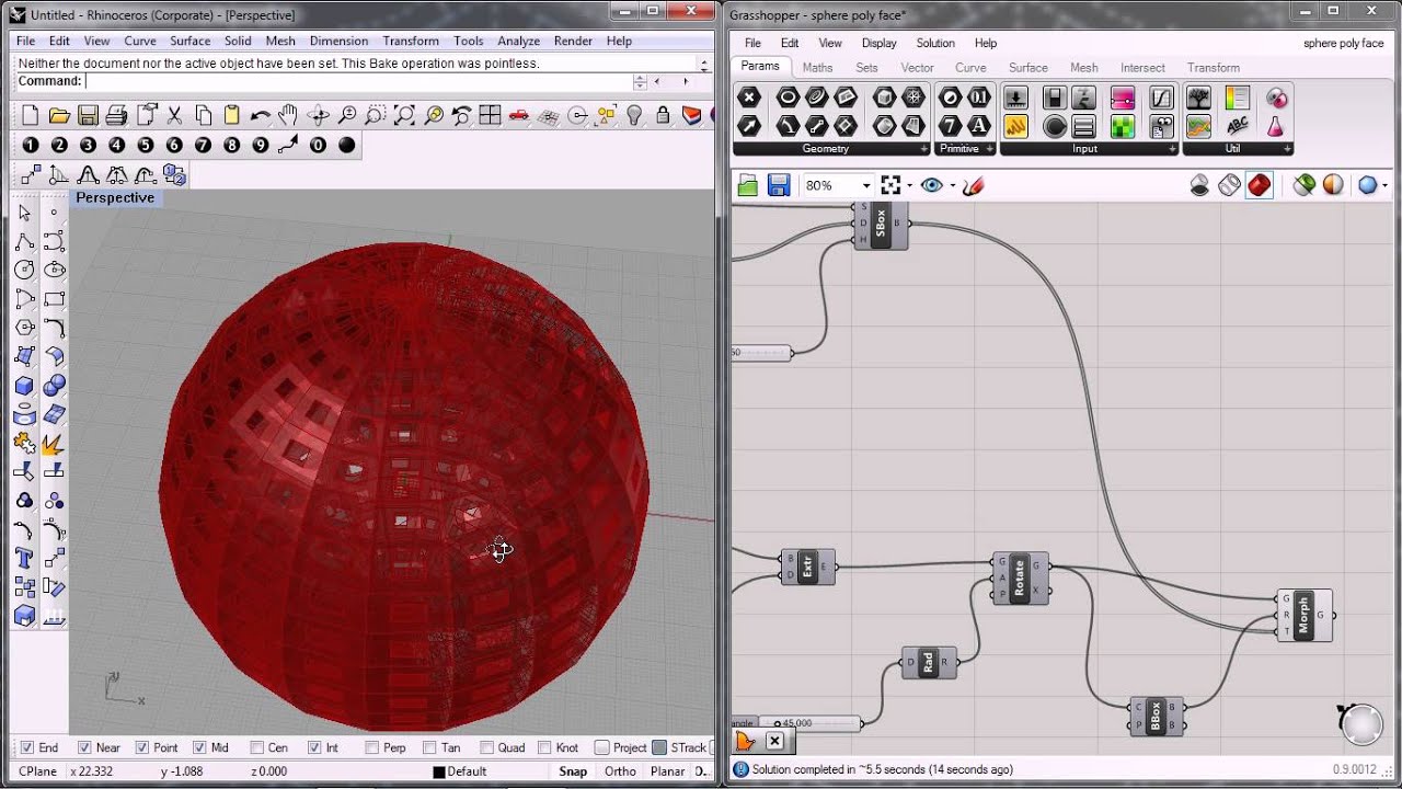 Grasshopper 3D Tutorial : Grasshopper 3D – POTN