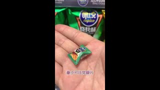 Mini kitchen with smallest pack of KeHe crisps #Mini kitchen #Mini food play #Micro-scale scene