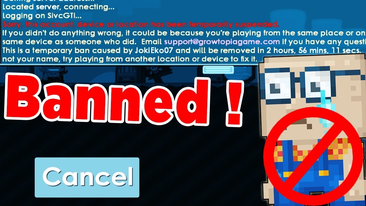 KENA BANNED SAAT BAHAS INI !!! Growtopia YouTube