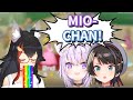 【Eng】Mio's lesson: swallowing raw wasabi is bad for health