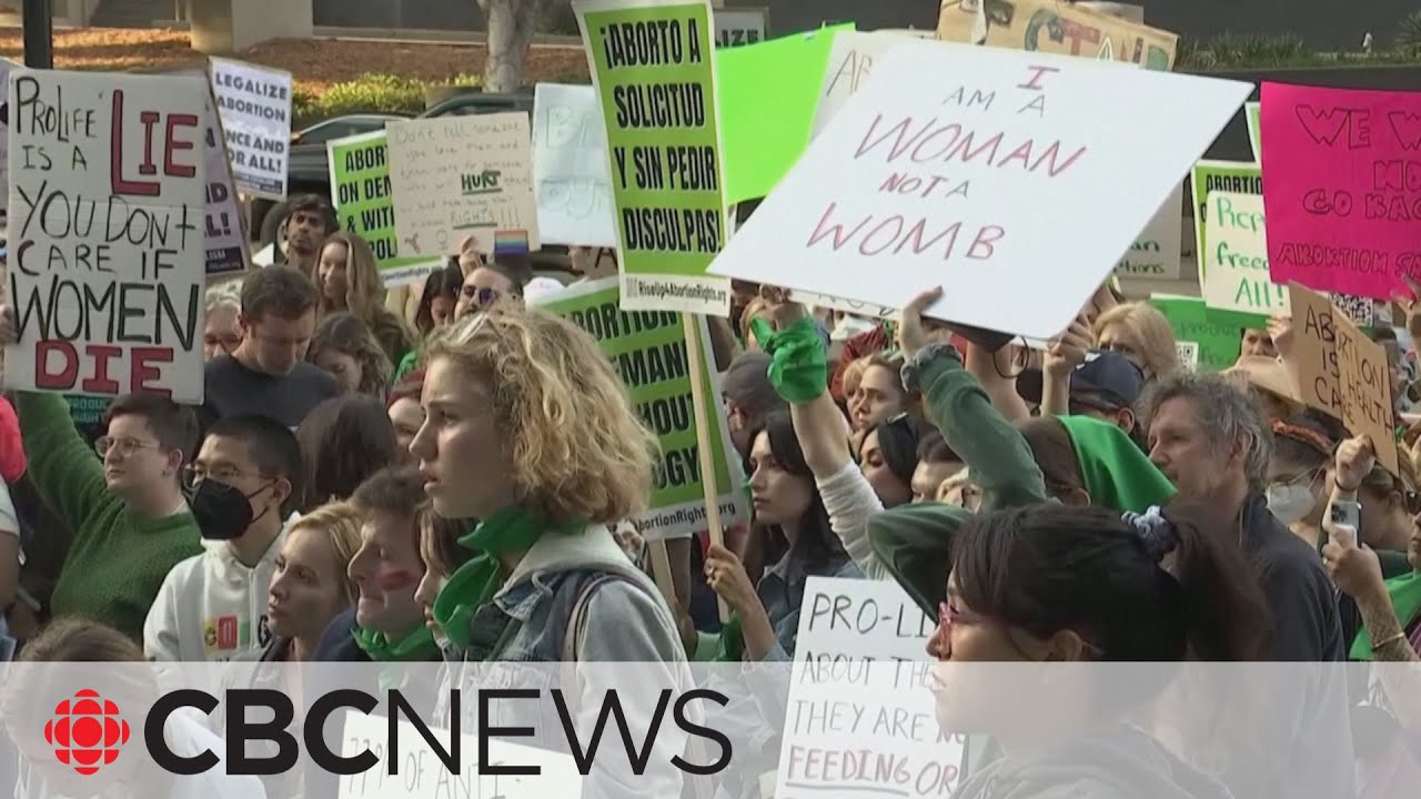 Protests over reports U.S. Supreme Court to strike down abortion rights