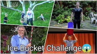 ICE 🧊Bucket Challenge From Billionaires 🥶Mark Zuckerberg,Jeff Bezos,Bill Gates,Elon Musk 😍