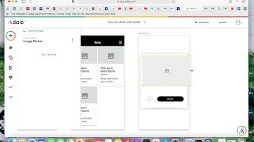 Create a post in Adalo
