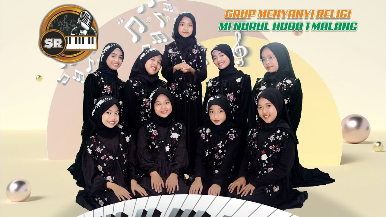 Menyanyi Islami Ya Nabi Salam Alaika - MI Nurul Huda 1 Malang 