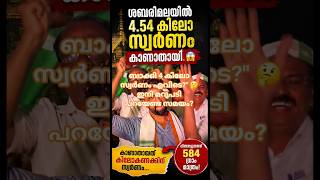 ശബരിമലയിൽ 4.54 കിലോ സ്വർണം കാണാതായി! വീണ്ടെടുത്തത് 584 ഗ്രാം മാത്രം 😳 #Sabarimala