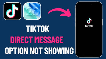 Fix TikTok Direct Message Option Not Showing (2025) | TikTok Message Button Missing Fix!