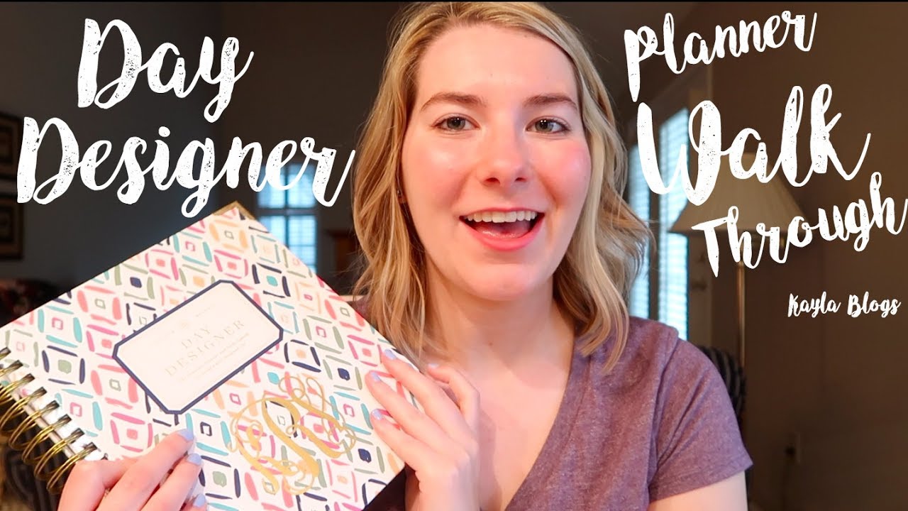 Day Designer Planner Walk Through