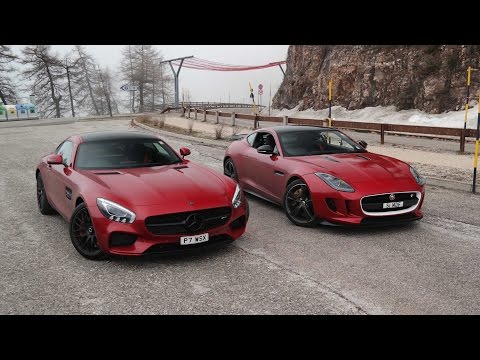 Mercedes AMG GT-S vs Jaguar F-Type R