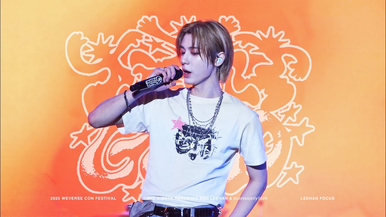 [4K] 250531 'I Feel Good' BOYNEXTDOOR LEEHAN FOCUS | 이한 직캠 @2025 WEVERSE CON FESTIVAL