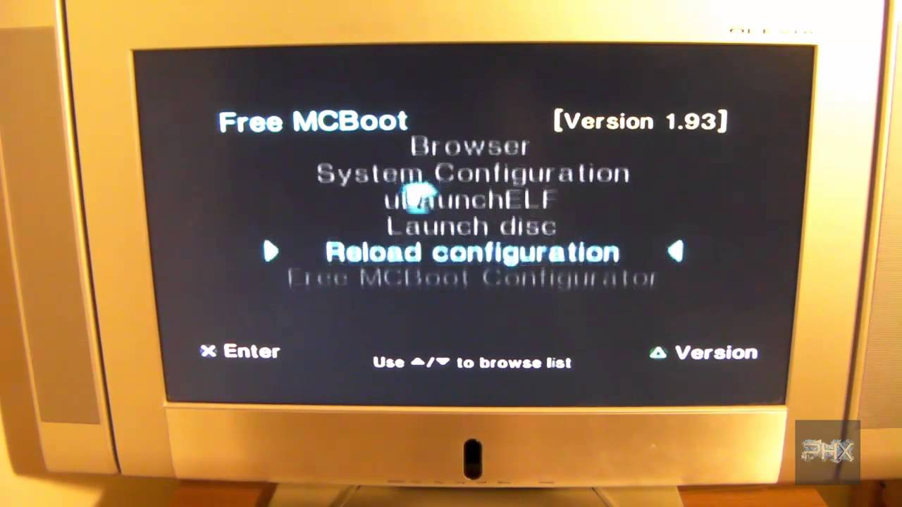 Please install the latest version. MCBOOT ps2. FREEMCBOOT.