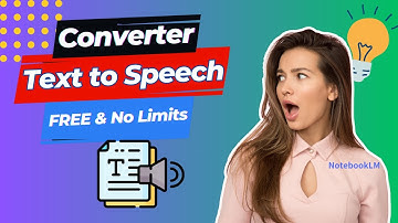 Convert Text to Speech Free with NotebookLM | AI Voice Generator Tutorial
