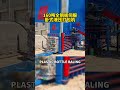 160 Ton Horizontal Hydraulic Baler for Plastic PET Bottles | High Compression Recycling Machine