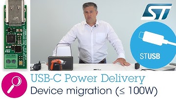 USB-C Power Delivery - Device migration (≤ 100W)