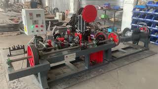 2025 year Customized CS -A Double strand wire normal twisted barbed wire machine