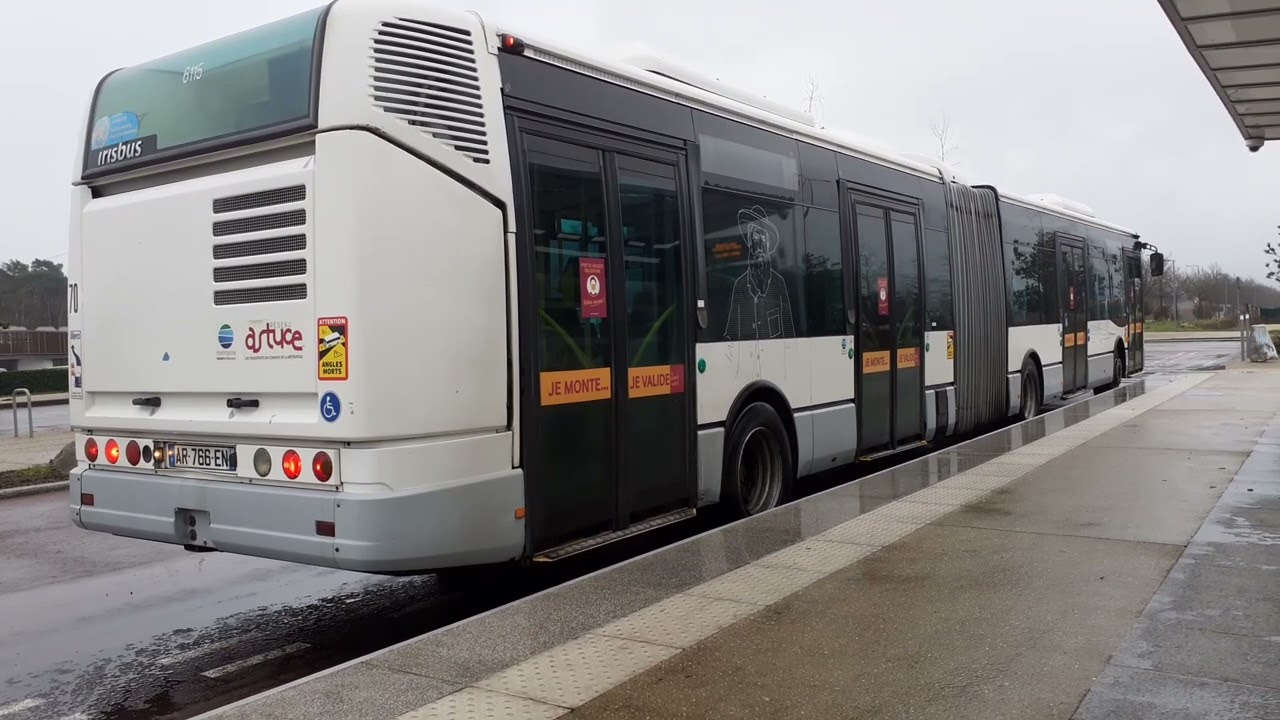 Démarrage d'un irisbus citélis 18