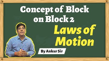 11th Class - Concept of block on block 2 - Laws of Motion - NEET 2020 2021