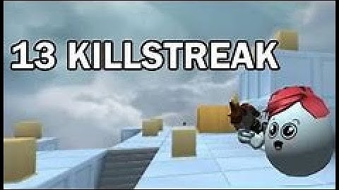 13 Killstreak in shell shockers!