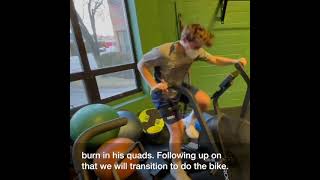 Blood Flow Restriction Training to end an ACL Rehab Session