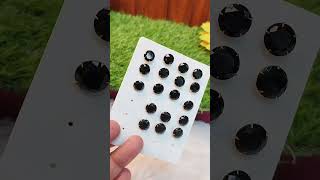 blackstuds blacktops tops earings