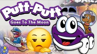 Lets Play Putt-Putt Goes to the Moon - More Fireworks than a Moon Landing