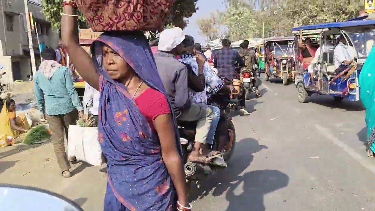 पुरा मोहनपुर हटिया जाम#viral #automobile #funny #minivlog #shortvideo 